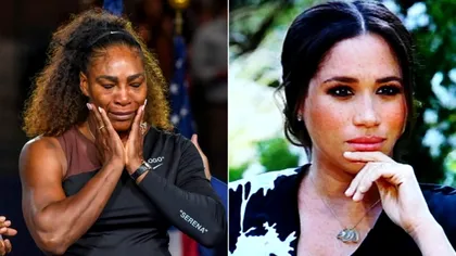 Meghan Markle dă o nouă lovitură Casei Regale. Ce i-a spus Serenei Williams, totul e public