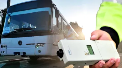 Pericol de moarte pentru 50 de pasageri ai unui autocar din Constanța. Cu ce alcoolemie a fost prins șoferul. Polițiștii s-au îngrozit când l-au testat