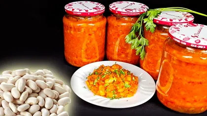 De ce fermentează zacusca de fasole. Greșelile pe care le fac și gospodinele cu experiență