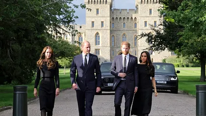 William, Kate, Harry şi  Meghan Markle, din nou împreună. Ce s-a văzut în imaginile cu cei patru de la Castelul Windsor. Video