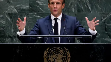 Emmanuel Macron, acuzații fără precedent la adresa Rusiei în cadrul reuniunii Adunării Generale ONU. Ce îi reproșează lui Vladimir Putin