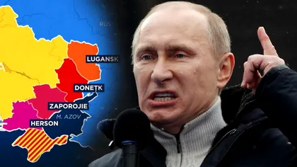 Vladimir Putin, decizie în noapte privind regiunile ocupate de Rusia în Ucraina. Actul semnat către recunoașterea suveranității celor 4 regiuni