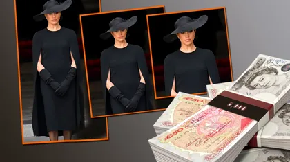 Cât a costat rochia pe care Meghan Markle a purtat-o la înmormântarea Reginei Elisabeta. Suma te va uimi