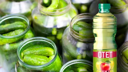 Cât oțet se pune la castraveții murați. Greșeala uriașă care îi poate strica imediat