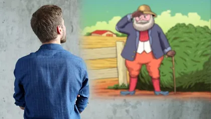 Iluzia optică în care vezi dacă ai un IQ de geniu. Găsești soția bărbatului din imagine?