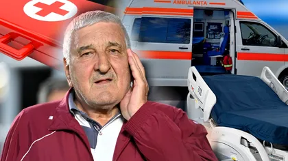 Rică Răducanu a ajuns de urgență la spital. Ce probleme de sănătate are legenda Rapidului