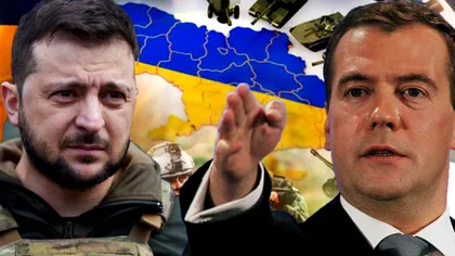 Dmitri Medvedev, amenințări halucinante către Volodimir Zelenski după atacurile teroriste ale Rusiei. Ce urmează, de fapt: „Primul episod s-a jucat