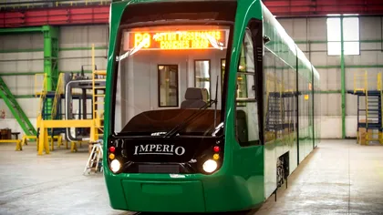 Când vor ieși pe traseu noile tramvaie Imperio. Vor circula pe linia 41