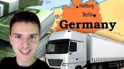 Câți bani câștigă un șofer de TIR în Germania. Un tânăr a dezvăluit pe internet care este salariul, de fapt