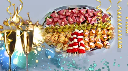 Aperitive de Revelion 2023. Preparate speciale pentru masa festivă de Anul Nou
