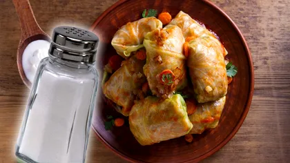 Câtă sare se pune la sarmale, de fapt. Marea greșeală pe care o fac multe gospodine