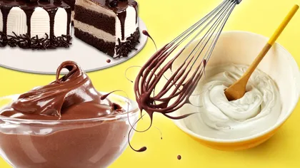 Creme pentru tort care se prepară rapid. Nu vei mai pierde mult timp în bucătărie