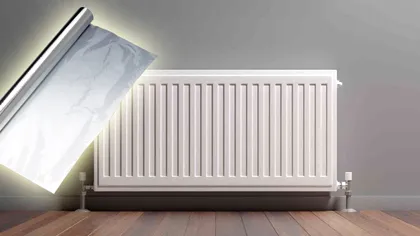 De ce să nu pui folie de aluminiu în spatele caloriferelor din casa ta. Este o mare greșeală, de fapt