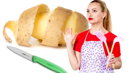 De ce să tai coaja cartofilor cât mai subțire. Greșeala făcută de gospodine când gătesc
