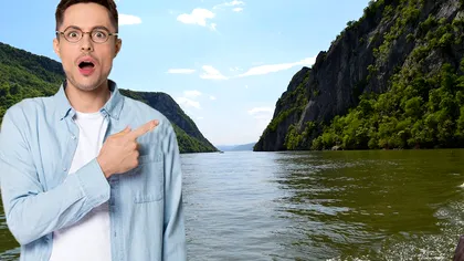 Dunărea a dat în „clocot”. Fenomenul rar care s-a putut vedea în dreptul orașului Galați. Foto