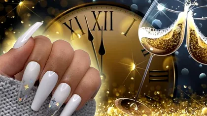 Modele unghii Revelion 2023. Idei pentru o manichiură de efect de Anul Nou