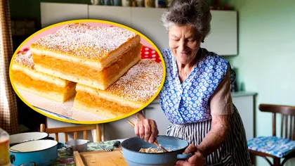 Plăcintă cu mere, reţeta bunicii. Ingredientul secret care schimbă tot, aşa iese fragedă şi aromată