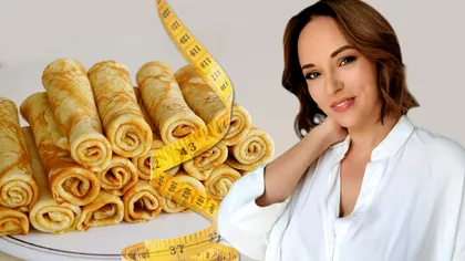 Rețeta Andreei Marin pentru clătitele care nu îngrașă. Ce ingrediente folosește