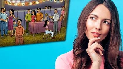 Testul de atenție pentru genii. Cine este hoțul de la petrecere?