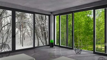 Casa viitorului prezentată la un târg din București. Se încălzește singură, iar facturile sunt zero