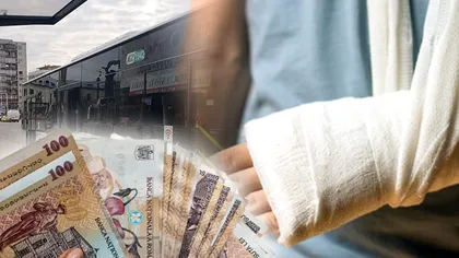 Câți bani a primit o femeie care și-a rupt mâna într-un autobuz din Iași. Decizia luată  de judecători