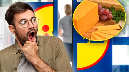 Ce a găsit un bărbat într-o bucată de brânză cheddar dintr-un magazin Lidl. Expira în martie 2023