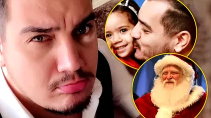 Ce decizie a luat Bursucu, după ce și-a speriat fetița fiind îmbrăcat în Moș Crăciun. „Eu nu am talent” VIDEO EXCLUSIV