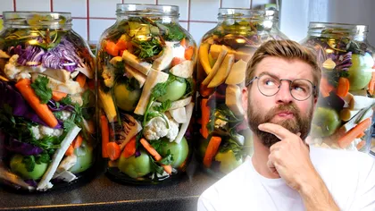 Diferențele dintre murăturile în oțet și murăturile în saramură. Care sunt mai sănătoase, de fapt