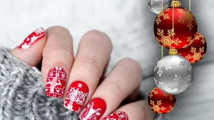 Modele unghii Crăciun 2022. Idei pentru o manichiură perfectă de sărbători