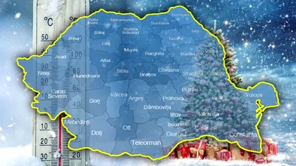 Prognoza meteo actualizată de Crăciun. Vremea se schimbă brusc, ce temperaturi neobișnuite vom avea