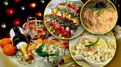 Salate pentru Revelion 2023. Preparate cu care sigur îți vei impresiona invitații