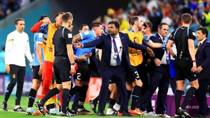 Scandal uriaş după meciul dintre Ghana şi Uruguay. Suarez şi colegii săi, reacţii neaşteptate după ce echipa lor a pierdut calificările