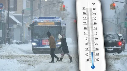 Țara unde vremea a luat-o razna. Temperaturile au ajuns la -45 de grade, milioane de oameni sunt blocați