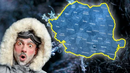 Vin ninsorile şi gerul în România. Zonele în care temperaturile scad brusc, gata cu vremea de primăvară