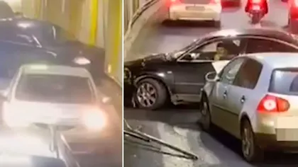 Trafic blocat în Pasajul Unirii după un accident grav. Șoferul a plecat de la fața locului. Ce avertisment a transmis primarul Sectorului 4