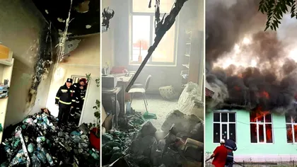 Incendiu de proporții într-o școală din Bacău. Peste 200 de elevi și profesori au fost evacuați de urgență