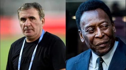 Reacția lui Gică Hagi după moartea lui Pele: ‘Un model, va rămâne un geniu’