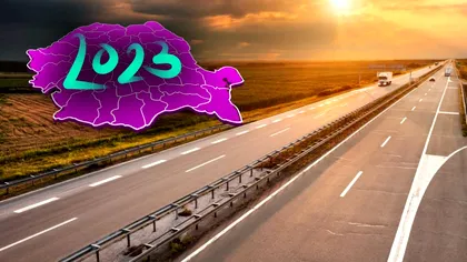 Autostrăzile care apar în 2023 în România. Câți kilometri noi vor fi gata