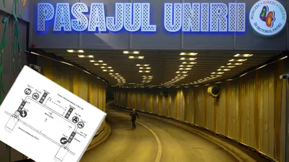 Pasajul Unirii, închis luni, între orele 23:30 – 05:00. Au fost anunţate lucrări de mentenanţă