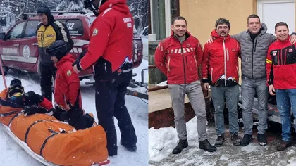 Ce a făcut un tânăr care a fost salvat de salvamontiștii din Mureș. Salvatorii au fost muți de uimire