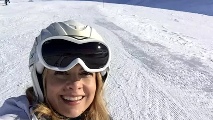 Simona Gherghe, accident la schi. Prezentatoarea a ajuns la spital. Ce i-au spus medicii