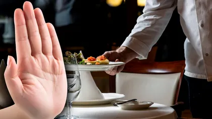 Ce nu trebuie să faci niciodată în faţa unui ospătar. Se va enerva teribil, e interzis