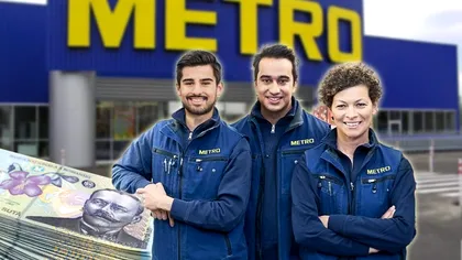 Ce salariu are un angajat Metro în 2023. Suma pe care o câștigă lunar cu tichete de masă și bonusuri