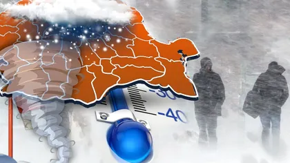 Cod portocaliu de viscol în România. Vine prăpădul, se pot închide multe drumuri din țară