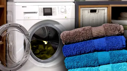 Cum să speli corect prosoapele la mașina de spălat. Doar așa vor rămâne pufoase
