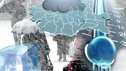 Continuă urgia în România: vin temperaturi de -20 de grade. Fenomene meteo extreme în țară