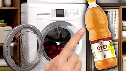 A pus oțet cu sare în mașina de spălat rufe, apoi i-a dat drumul. Ce s-a întâmplat cu hainele la finalul ciclului