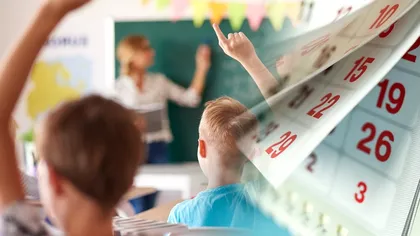 Calendar an şcolar 2023-2024. Elevii vor avea cinci vacanţe, când vor începe cursurile