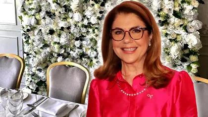 Cum arată Mihaela Geoană la 60 de ani. A dat o petrecere uriaşă de ziua ei, invitaţii au fost aleşi pe sprânceană. Foto