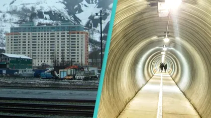 Cum trăiesc locuitorii unui întreg oraș într-un singur bloc. Există și biserică